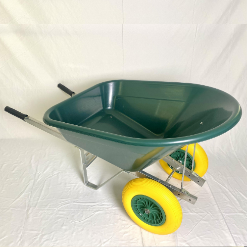 Large Puncture Proof Wheel 120 Liter Garden Wheelbarrow