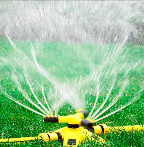 Automatic rotation  garden irrigation sprinkler