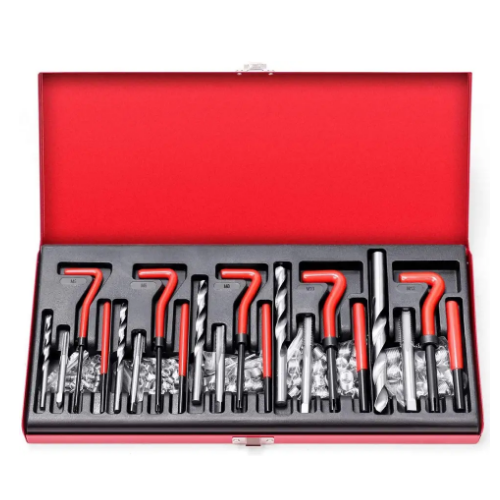 131Pieces Thread Repair HSS Helicoil Set Kit