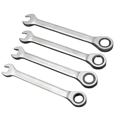 Crv Multi Function Double Ended Ring Manufacture Ratcheting Tools Universal Ratchet Combination Wrench Spanner rachet spanner set