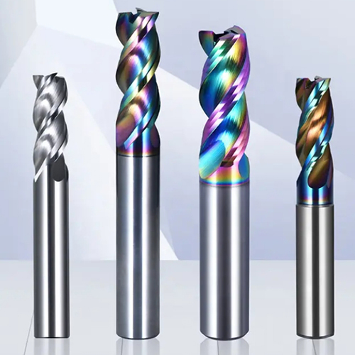 Carbide End Mill U Groove 3Flute Coating Square Endmill For Aluminum Milling Cutter